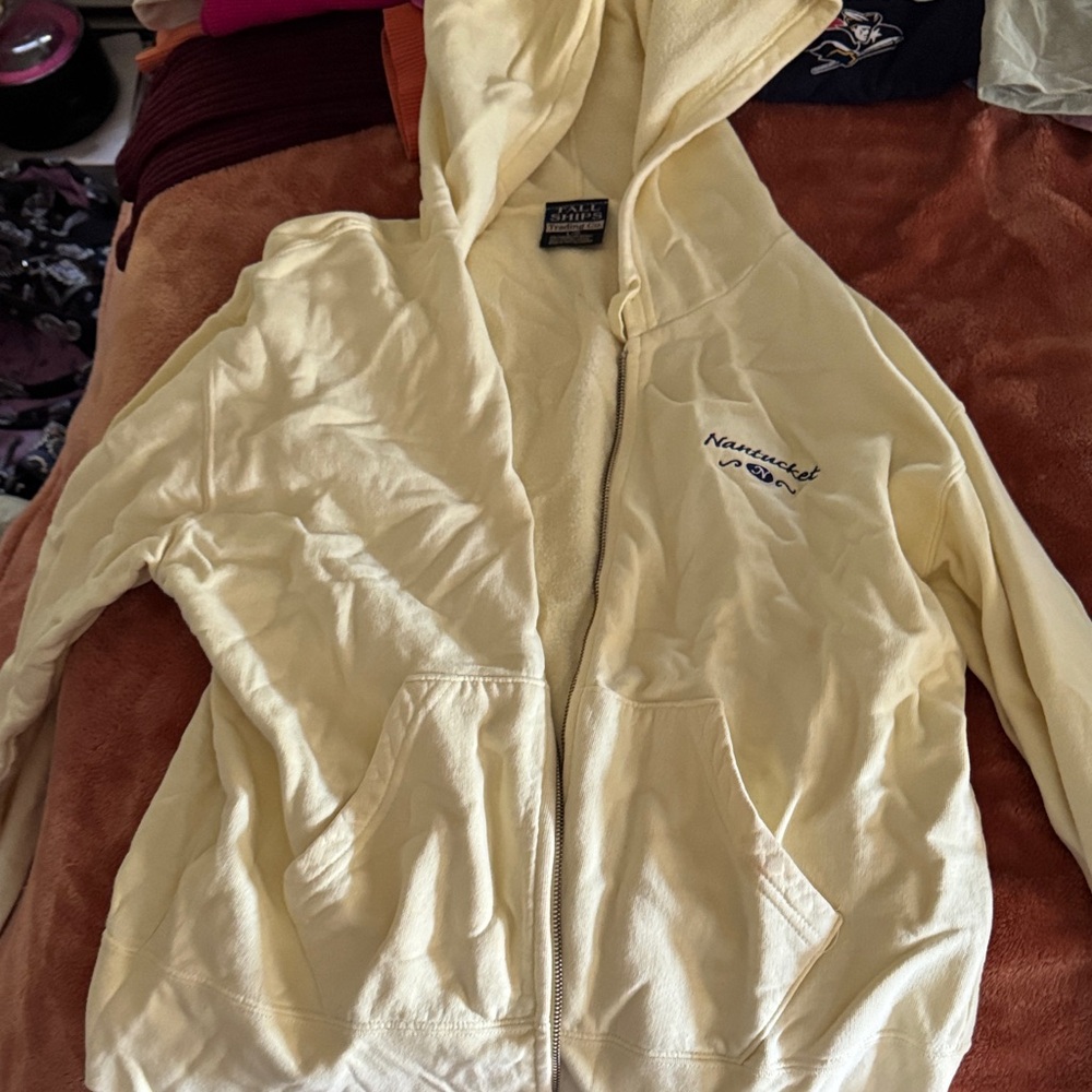 Nantucket Women's Cream Hoodie